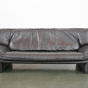 Nicolleti Leather Sofa / Couch by HomesteadSeattle