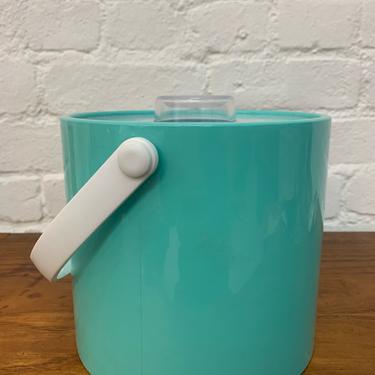 Aqua Blue Ice Bucket