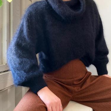 90s Angora Turtleneck Sweater