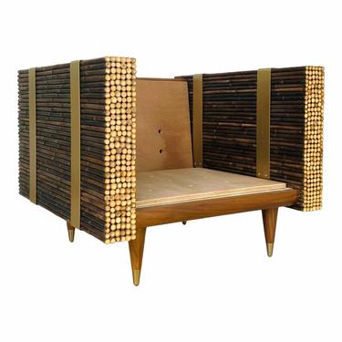 Baker McGuire Organic Modern Bamboo Haybine Lounge Chair
