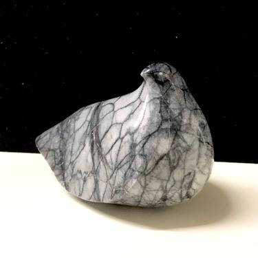 George Pratt Hand Carved Minimalist Modernist Stone Bird Sculpture Free Shipping 