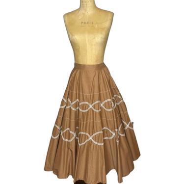 1950s circle skirt 