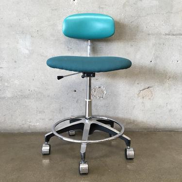 Vintage Industrial Medical Chair / Stool