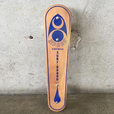 Vintage Skateboard &quot;Zipees Sidewalk Surfboard&quot;