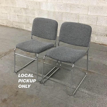LOCAL PICKUP ONLY ———— Vintage Chrome Chairs 