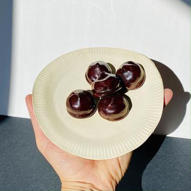 Vintage Paper Plate w/ Chocolates Sculpture