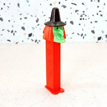 Vintage 1990s Halloween Witch Pez Dispenser - Spooky Halloween Collectible Party Decor 