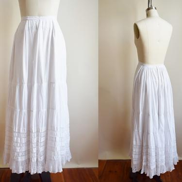 Antique Cotton + Lace Petticoat | wounded bird by wemcgee