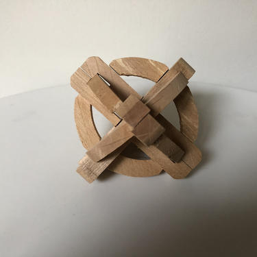 Kumiki Wood Puzzle By Hirokichi Yamanaka 