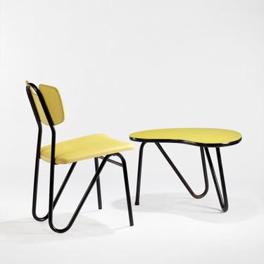 Pierre Guariche Prefacto Chair and Table