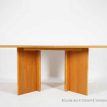 Teak Dining Table with Extra Leaf