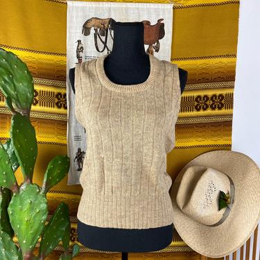 Vintage Wool Shetland Sweater Vest 