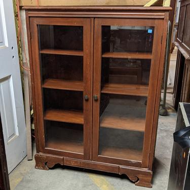 Curio Cabinet with Glass Front Doors