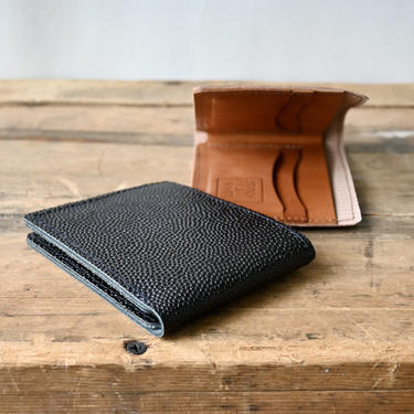 All Leather Billfold Embossed Leather