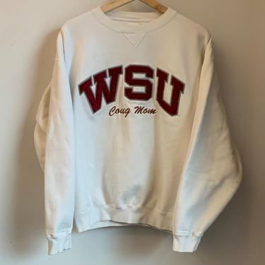 Washington State University Coug Mom Sweater