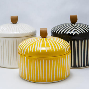 LARGE Ceramic Jar | Ceramic Jar with lid 