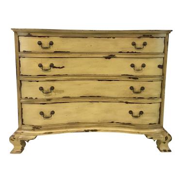 Boho Chic Yellow Currey & Co. Alcott Chest of Drawers