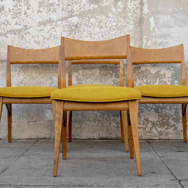 Heywood Wakefield Dining Chairs Set 4