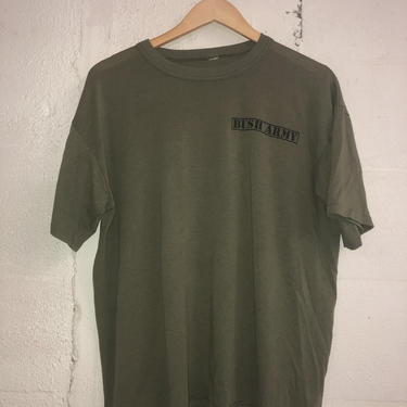 Vintage 80's Bush Army t-shirt. Cool! Soft! L 3039 