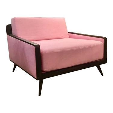 Modern Resource Decor Mid-Century Style Grad Pink Club Chair