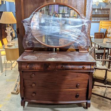 Dresser with Mirror and Casters by John Widdicomb Company