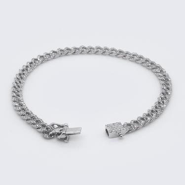 Diamond Pavé Link Bracelet