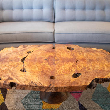 Spalted Maple Burl Coffee Table 