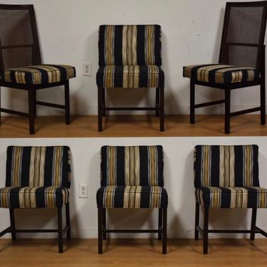 Ebonized Dining Chairs - Set of 6 