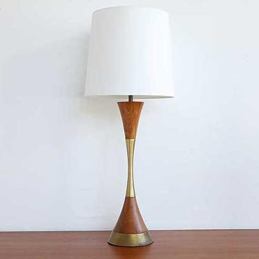 Swedish Teak Table Lamp
