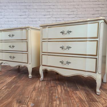 Item #168 Customizable Oversized French Provincial nightstands 