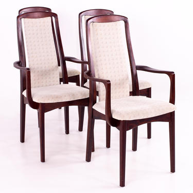 Breox Mobler Snickerinytt Rosewood Mid Century Dining Chairs - Set of 4 - mcm 