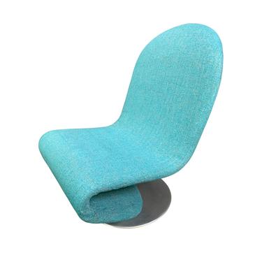 Vintage Danish Mid Century Modern &quot;System 1-2-3&quot; Lounge Chair by Verner Panton 