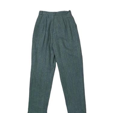 (24) Fundamental Things Olive Green Wool Trousers 062021 LM
