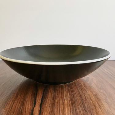 Sasaki Colorstone 11.25&quot; Serving Bowl in Matte Black by Vignelli Designs 