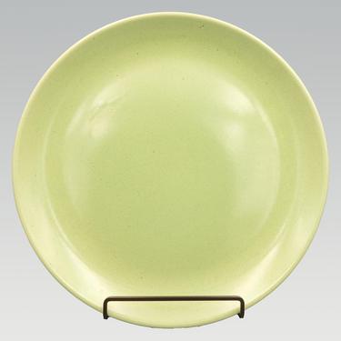 Metlox Monterey Chartreuse Chop Plate | Vintage California Pottery sMid Century Modern Dinnerware | Vernon Ware Serving Platter 