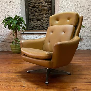 Mid century lounge chair Overman arm chair mid century Scandinavian lounge chair 