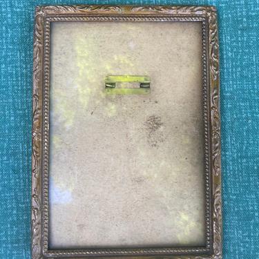 Antique Brass Picture Frame 