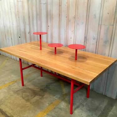 36&quot; x 72&quot; Red Dining Table (Style 1)