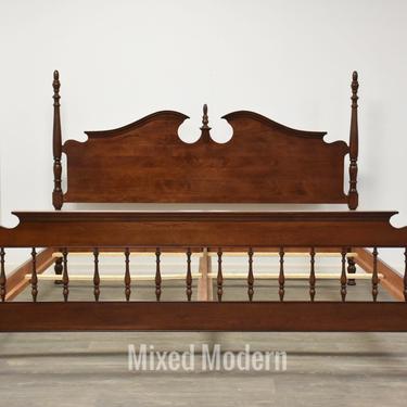 Traditional Cherry King Bed 