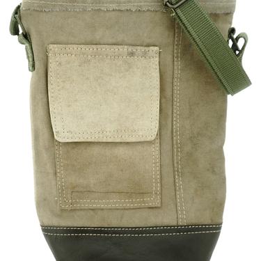 Recycled Military Tent Crossbody Bag