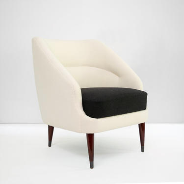 Scandinavian Modern "black & white" chair