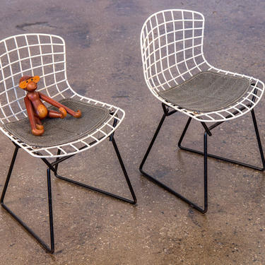Pair of Baby Harry Bertoia Chairs for Knoll 