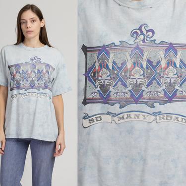 Vintage Grateful Dead So Many Roads Tour T Shirt - Men's Large | 2001 Distressed Tie Dye Graphic Music Tee 