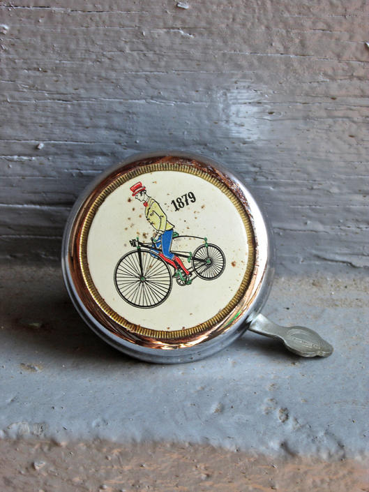 VINTAGE BIKE BICYCLE BALL BEARING TIN ADVERTISING CAN MADE IN GERMANY 7/32 