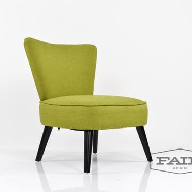 Green Upholstered Contemporary Chair