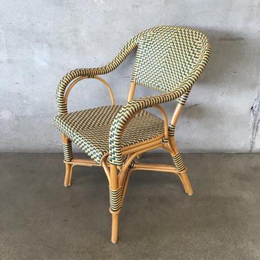 Woven Rattan Bistro Chair