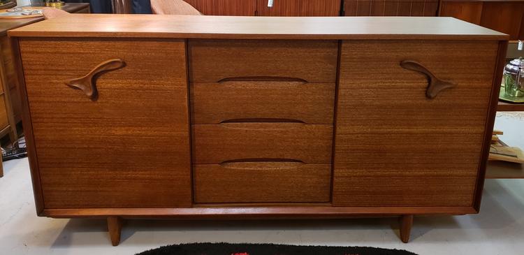 Mid-century Modern Credenza &quot;Treasure Chest&quot; by Paul Lazlo for Brown Saltman