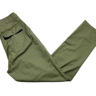 NEW Old Stock ~ Vintage US Army OG-507 Field Trousers / Pants ~ measure 34.5 x 35.5 ~ Post Vietnam War ~ Deadstock 