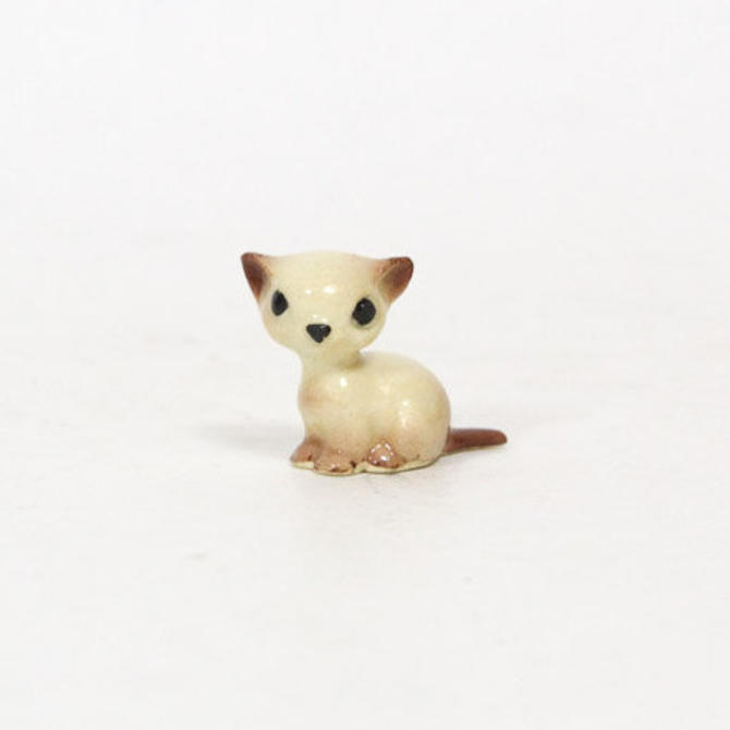 HAGEN RENAKER Collectable Ceramic Miniture Cute KITTEN WALKING Cat Made in USA 