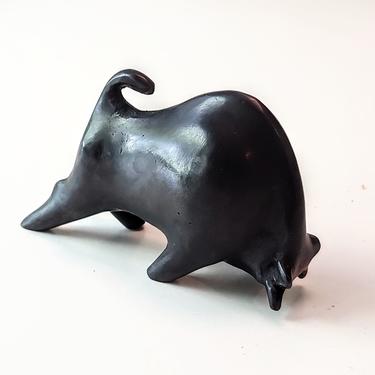 Cast Iron Toro Bull Picasso Nobuho Miya manner Figure Sculpture Designer Object Primitive Heavy Japan Minimalist 